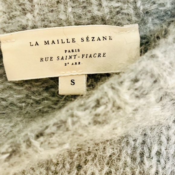 Sézane Chuck Jumper in Baby Alpaca & Mohair - Picture 3 of 5